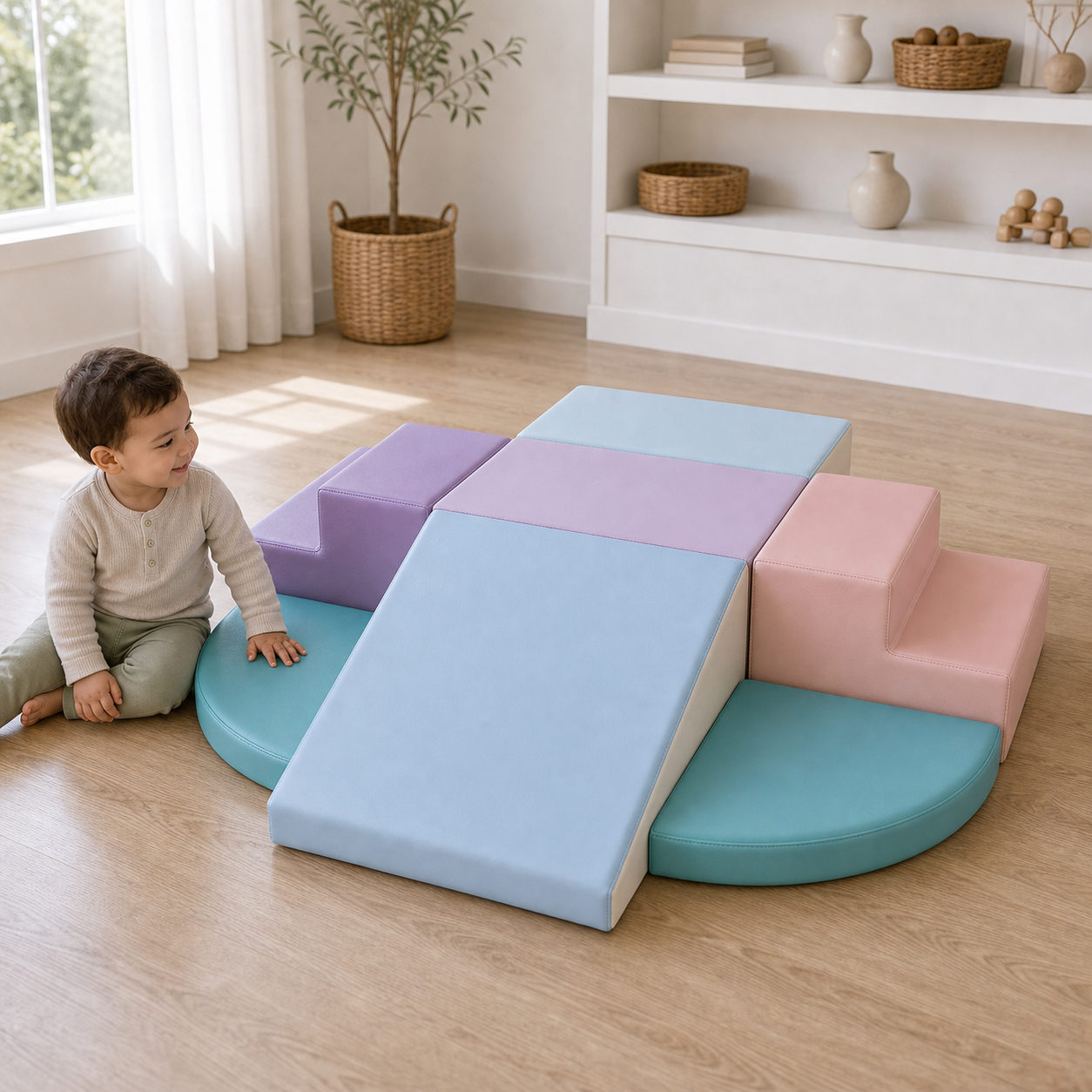 TODIBY Lavender Lagoon Play Set lifestyle scene