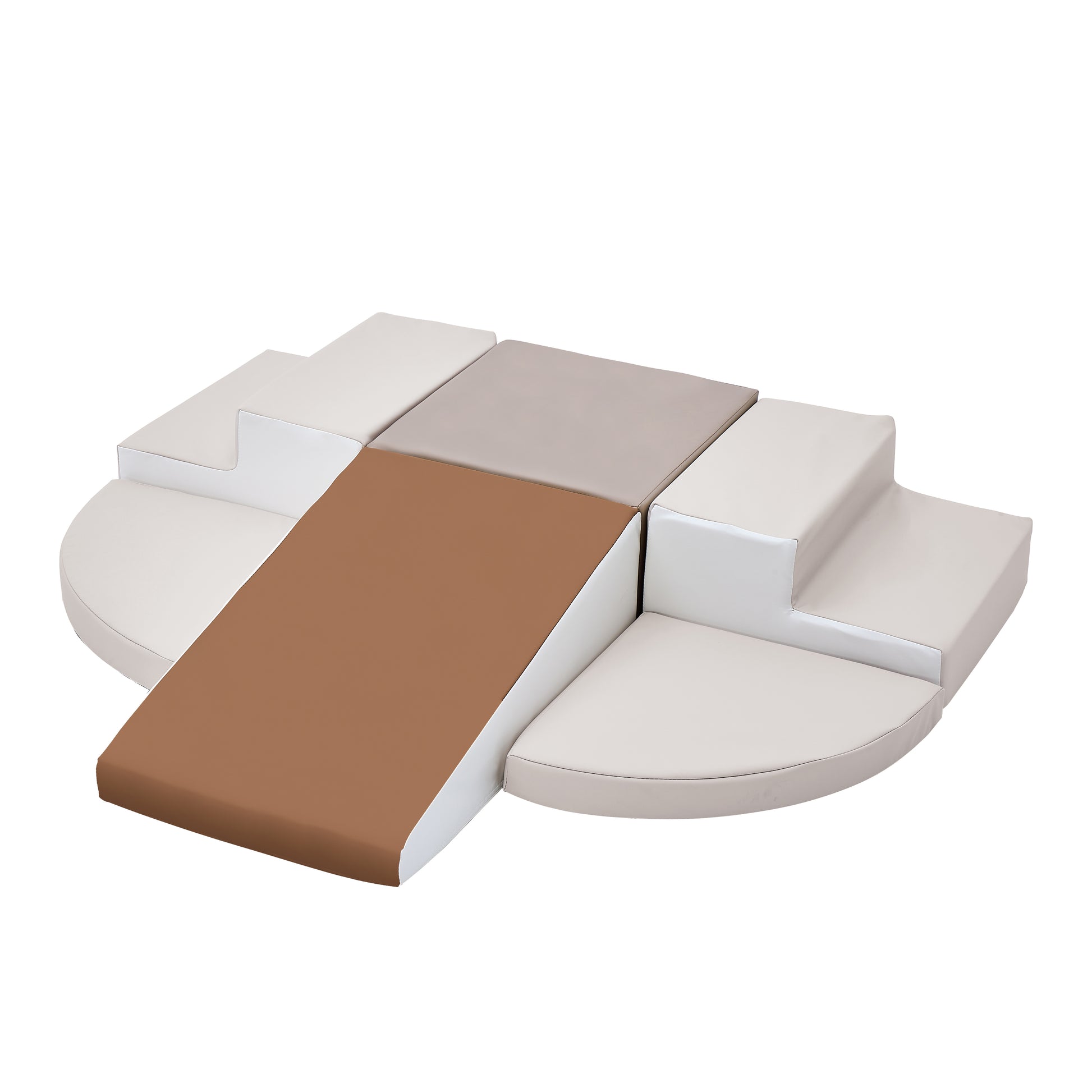 Todiby Long Ramp Lounge Set modular foam leather climbing set