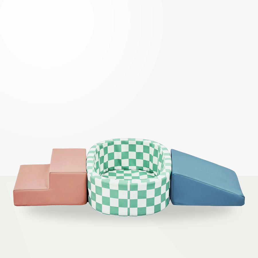 Todiby Checker Tunnel Mini Set exact product hover image matched to original set