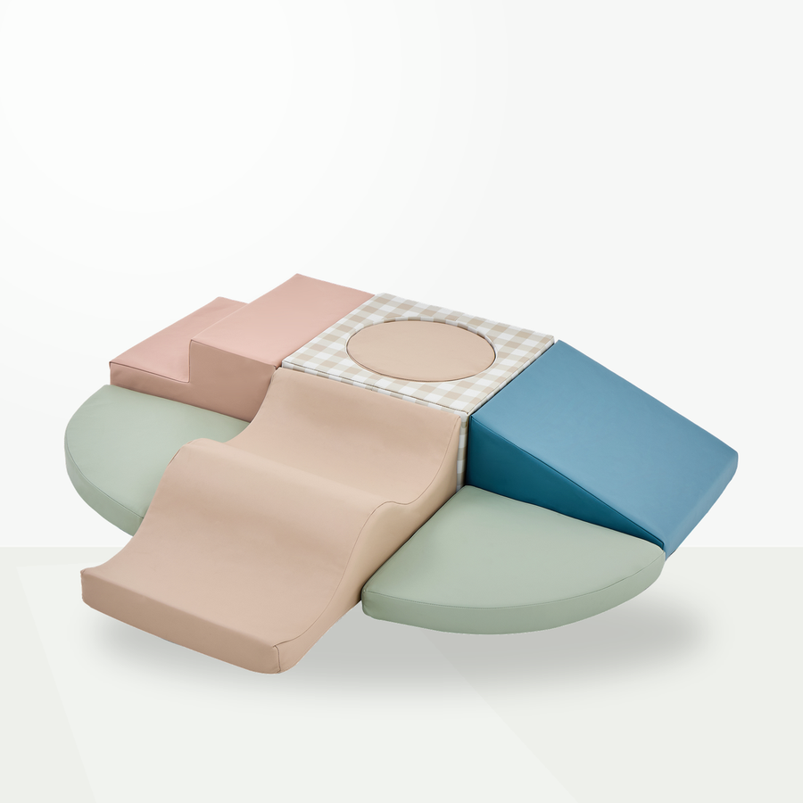 Todiby Gingham Pastel Play Set exact product hover image matched to original set