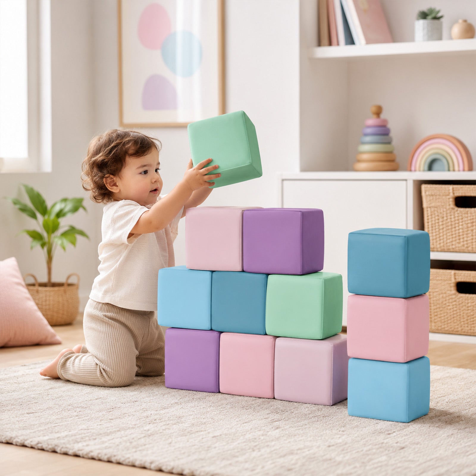 TODIBY Pastel Builder Blocks